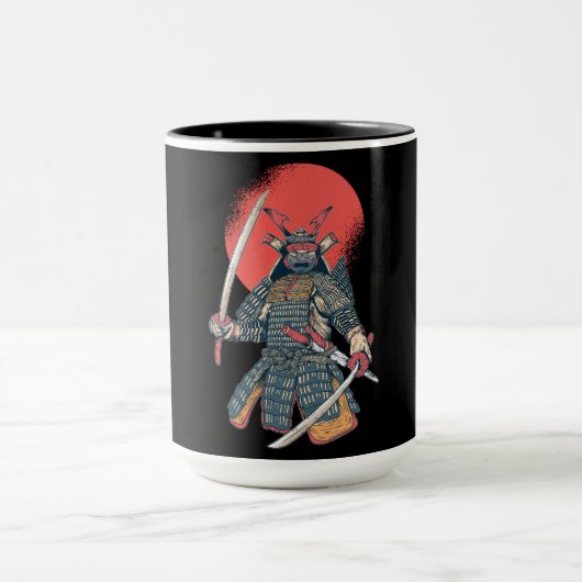 Grote Samurai Krijger Mok (Midden)