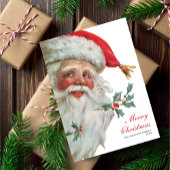 Grote  Santa Non-Photo Holiday Card