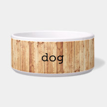 Grote schaal van "honden" keramische honden - hout