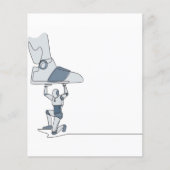 Grote schoenen crush machine flyer (Voorkant)