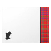 Grote Schotse Terriër Notitieblok (Voorkant)