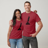 Grote schrijver of leraar Quill Pen T-shirt (Unisex)