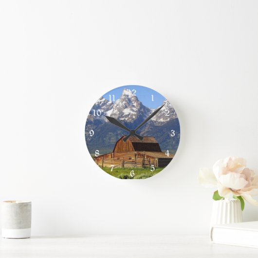 Grote Schuur Tetons Ronde Klok (Huis)