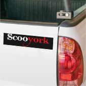 Grote scooyorksticker bumpersticker (Op Truck)
