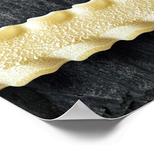 Grote selectie pasta poster (Hoek)