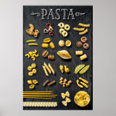 Grote selectie pasta poster (Voorkant)