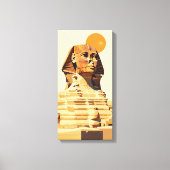Grote Sfinx Canvas Afdruk (Voorkant)