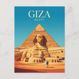 Grote Sfinx Egypte Briefkaart