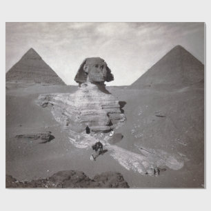 Grote Sfinx & Giza-piramides Necropolis Egypte Cadeaupapier