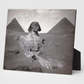 Grote Sfinx & Giza-piramides Necropolis Egypte Fotoplaat (Zijkant)