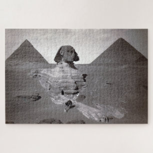 Grote Sfinx & Giza-piramides Necropolis Egypte Legpuzzel