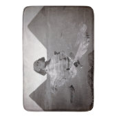 Grote Sfinx & Gizeh Piramides Necropolis Egypte Badmat (Voorkant Verticaal)