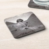 Grote Sfinx & Gizeh Piramides Necropolis Egypte Bier Onderzetter (Linkerzijde)