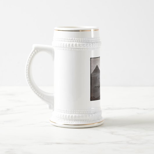 Grote Sfinx & Gizeh Piramides Necropolis Egypte Bierpul (Links)