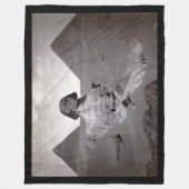 Grote Sfinx & Gizeh Piramides Necropolis Egypte Fleece Deken (Voorkant)