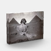 Grote Sfinx & Gizeh Piramides Necropolis Egypte Fotoblokken (Links)