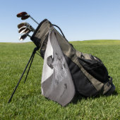 Grote Sfinx & Gizeh Piramides Necropolis Egypte Golfhanddoek (Groen)