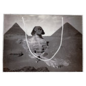 Grote Sfinx & Gizeh Piramides Necropolis Egypte Groot Cadeauzakje (Achterkant)