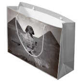 Grote Sfinx & Gizeh Piramides Necropolis Egypte Groot Cadeauzakje (Achterkant Gekanteld)