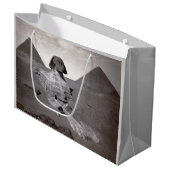 Grote Sfinx & Gizeh Piramides Necropolis Egypte Groot Cadeauzakje (Voorkant Gekanteld)