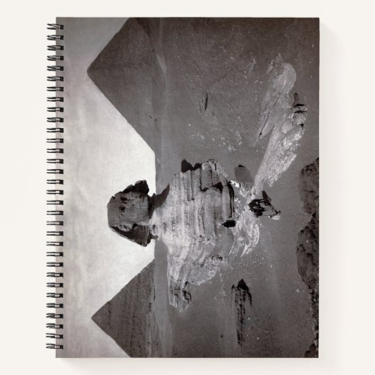 Grote Sfinx & Gizeh Piramides Necropolis Egypte Notitieboek (Voorkant)