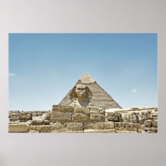 Grote Sfinx van Giza Poster (Voorkant)