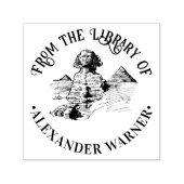 Grote Sfinx van Gizeh Egypte #1 Bibliotheek Boek N Zelfinktende Stempel (Design)