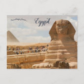 Grote Sfinx van Gizeh Egypte Briefkaart (Voorkant)