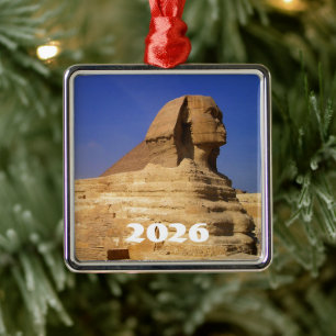 Grote Sfinx van Gizeh, Egypte Metalen Ornament