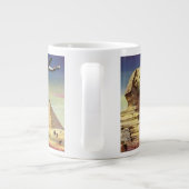 Grote Sfinx van Gizeh, Egyptische piramides Grote Koffiekop (Achterkant)