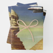  Grote Sfinx van Gizeh, Egyptische piramides Inpakpapier Vel (In situ)