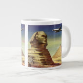 Grote Sfinx van Gizeh, Egyptische piramides Koffiekop (Voorkant rechts)