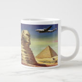 Grote Sfinx van Gizeh, Egyptische piramides Koffiekop (Rechts)