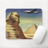  Grote Sfinx van Gizeh, Egyptische piramides Muismat (Met muis)