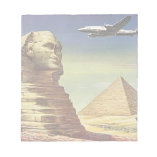  Grote Sfinx van Gizeh, Egyptische piramides Notitieblok