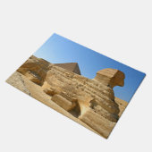 Grote Sfinx van Gizeh met Khafre-piramide - Egypte Deurmat (Schuin)