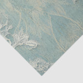 Grote Shabby Chic Roze Flamingo Bloemen Decoupage Tissuepapier (Detail)