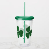 Grote Shamrock Acryl Drinkbeker (Rechts)