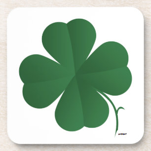 Grote Shamrock Bier Onderzetter