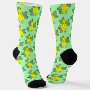 Grote Shamrock Chick Pattern Sokken