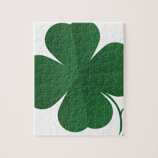 Grote Shamrock Legpuzzel (Verticaal)