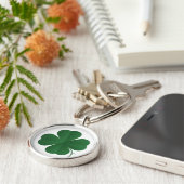 Grote Shamrock Sleutelhanger (Zijkant)