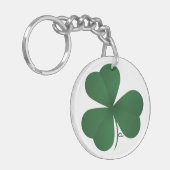 Grote Shamrock Sleutelhanger (Voorkant Links)