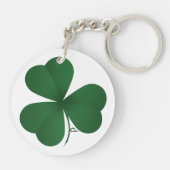 Grote Shamrock Sleutelhanger (Achterkant)
