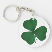 Grote Shamrock Sleutelhanger (Voorkant)