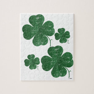 Grote Shamrock -  stijl Legpuzzel