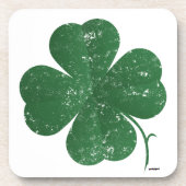 Grote Shamrock -  stijl Onderzetter (Voorkant)