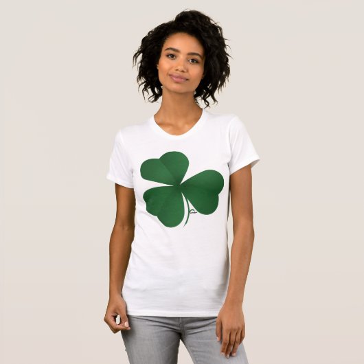 Grote Shamrock T-shirt (Voorkant volledig)