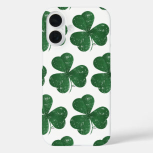 Grote Shamrock Vintage iPhone 16 Hoesje