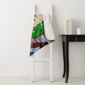 Grote Sherpa blanket Unicorn Sherpa Deken (In situ)